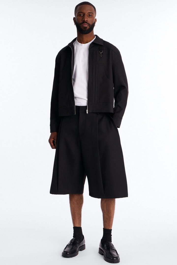 Baggy Nocturne Short - Black