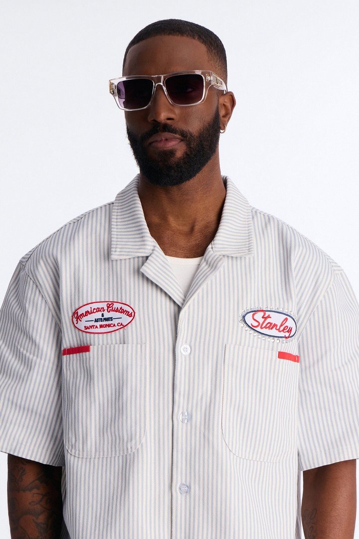 Industrial Insight Square Sunglasses - Clear