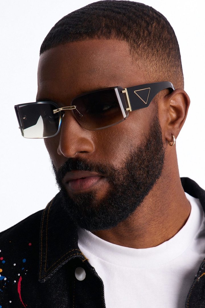 Omega Luxe Sunglasses - Green/combo