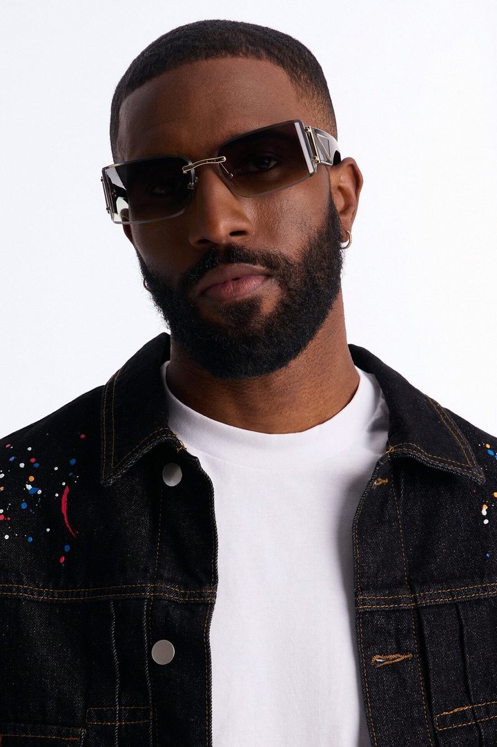Omega Luxe Sunglasses - Green/combo