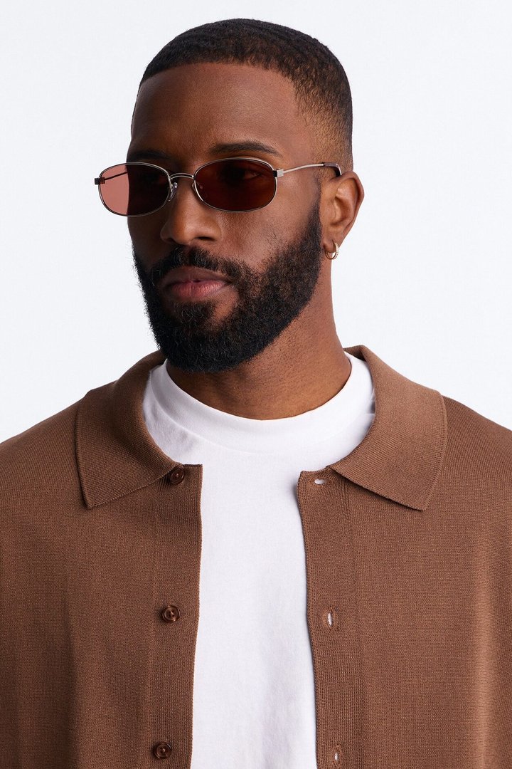 Not Anymore Circular Sunglasses - Silver