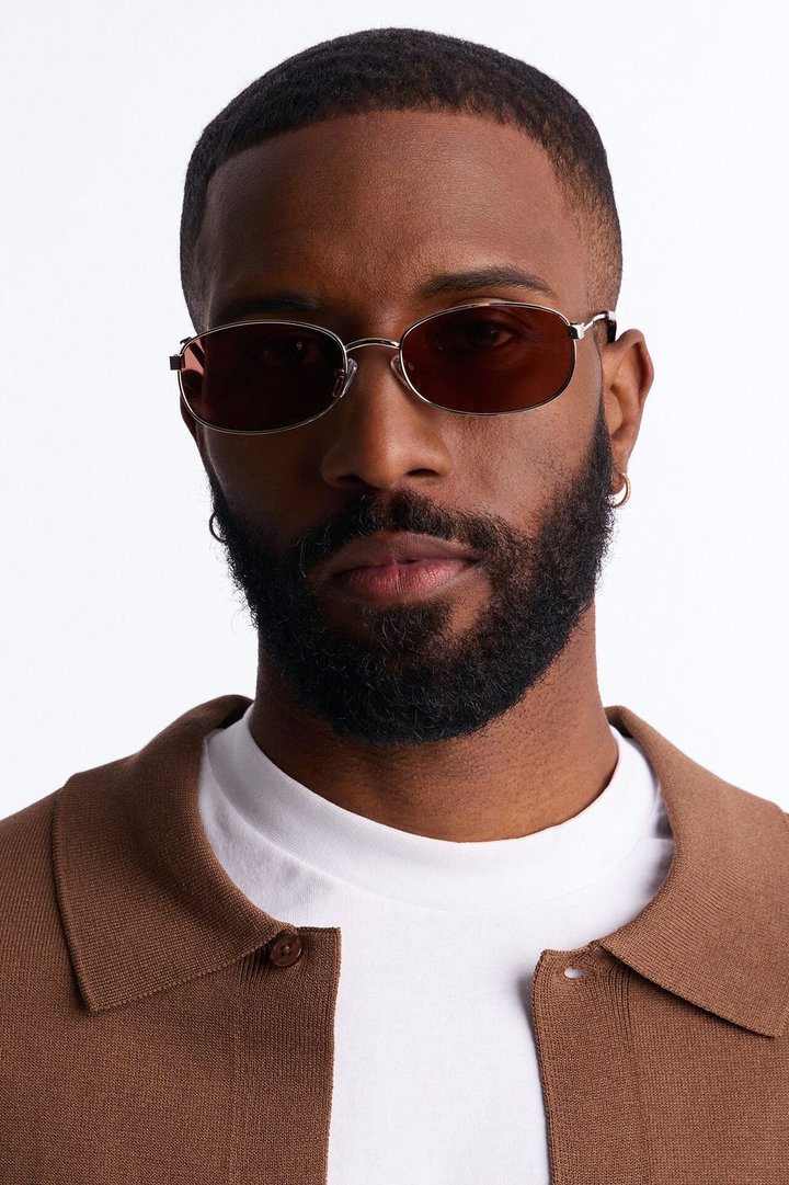 Not Anymore Circular Sunglasses - Silver