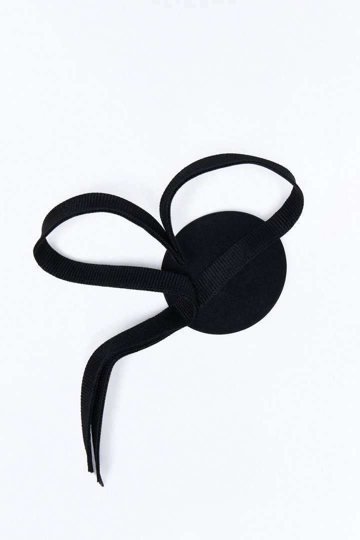 Queen Of Spades Fascinator - Black