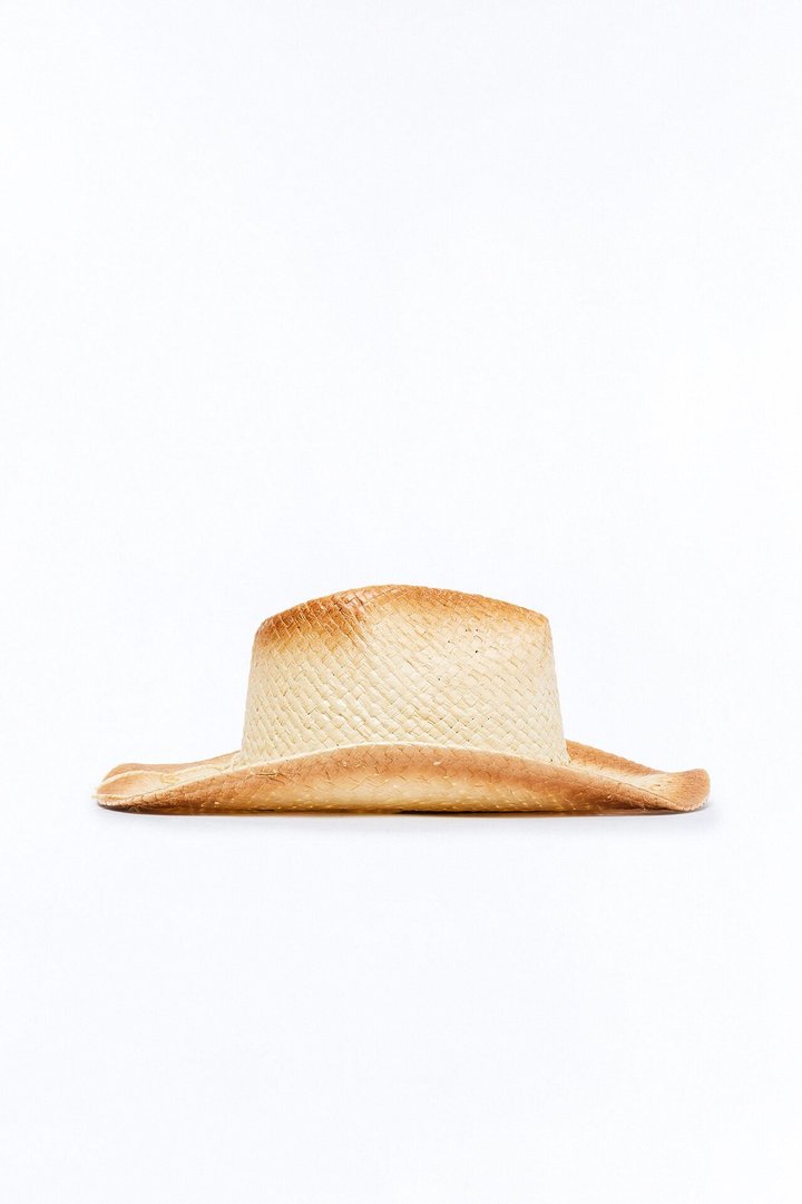 Palm Desert Straw Cowboy Hat - Tan