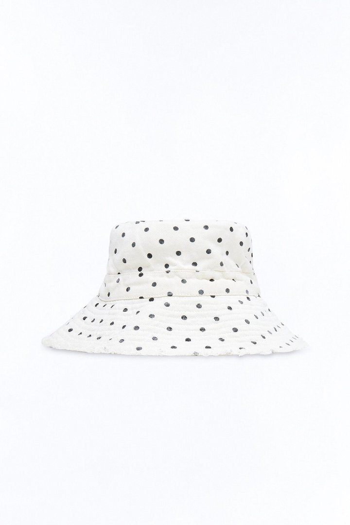 Vacation Break Bucket Hat - Ivory/combo