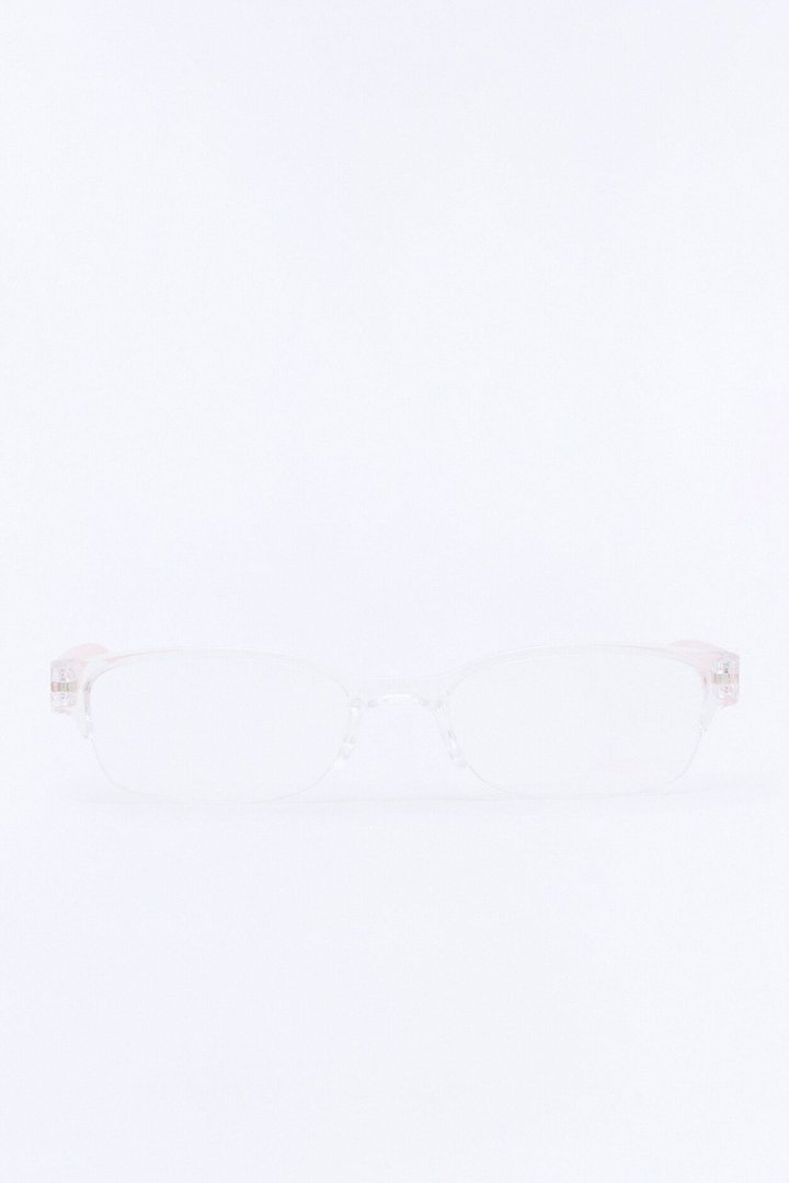 Berry Buttercup Reader Glasses - Clear/Pink