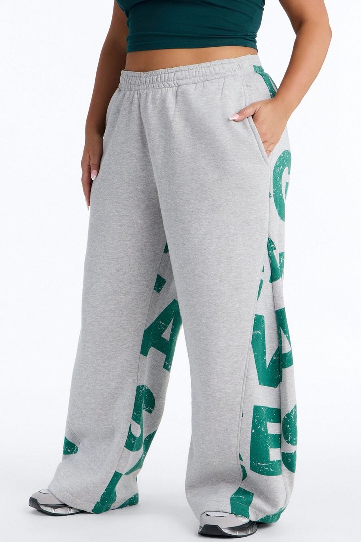 Savage Mode Fleece Pant Set - Green/combo