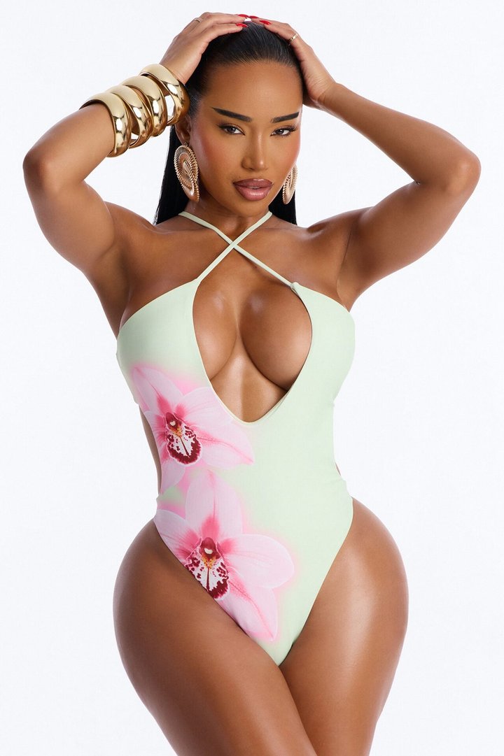 Try It Out 1pc Swimsuit - Mint