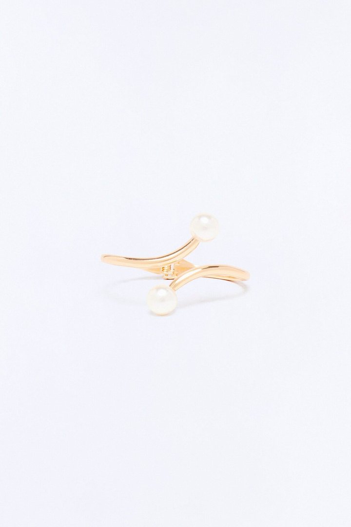 Pearl Swirl Bracelet - Gold
