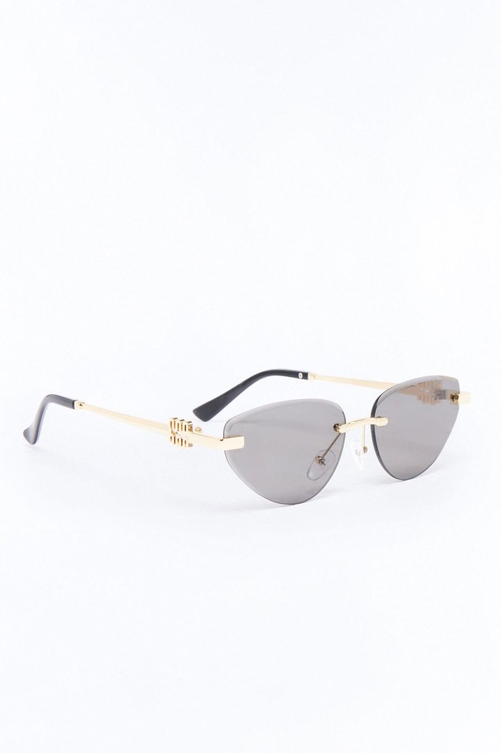 Doll House Sunglasses - Black/Gold