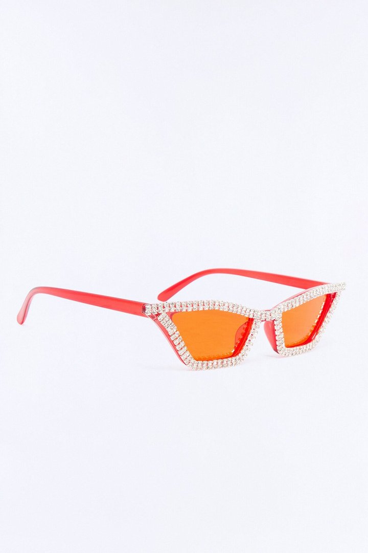 Fire And Ice Sunglasses - Red