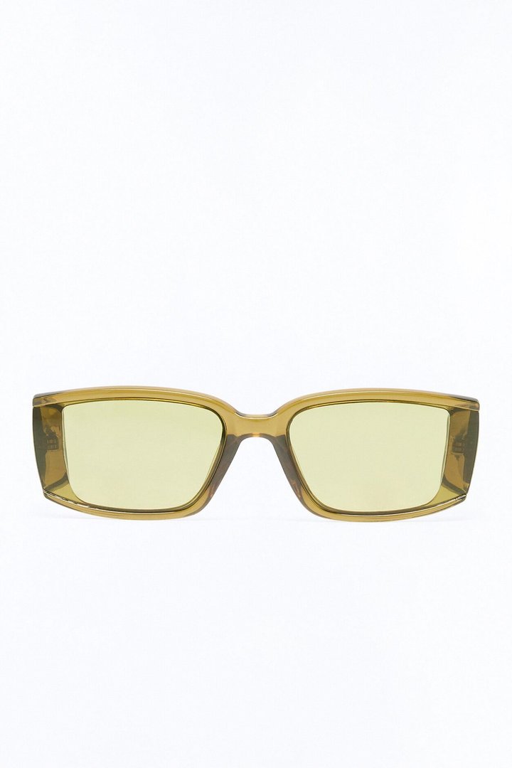 Sweet And Sassy Sunglasses - Olive