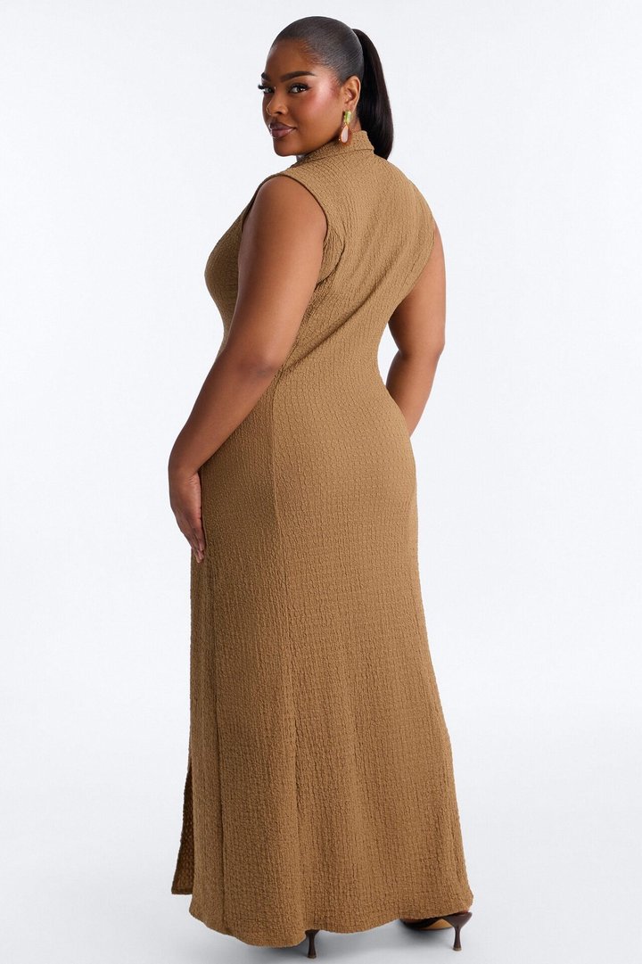 Forever A Classic Maxi Dress - Mocha