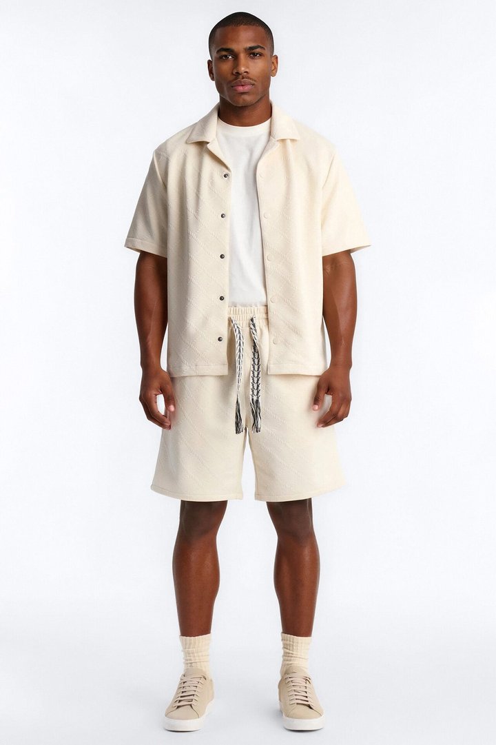 Duke Relaxed Short - Cream