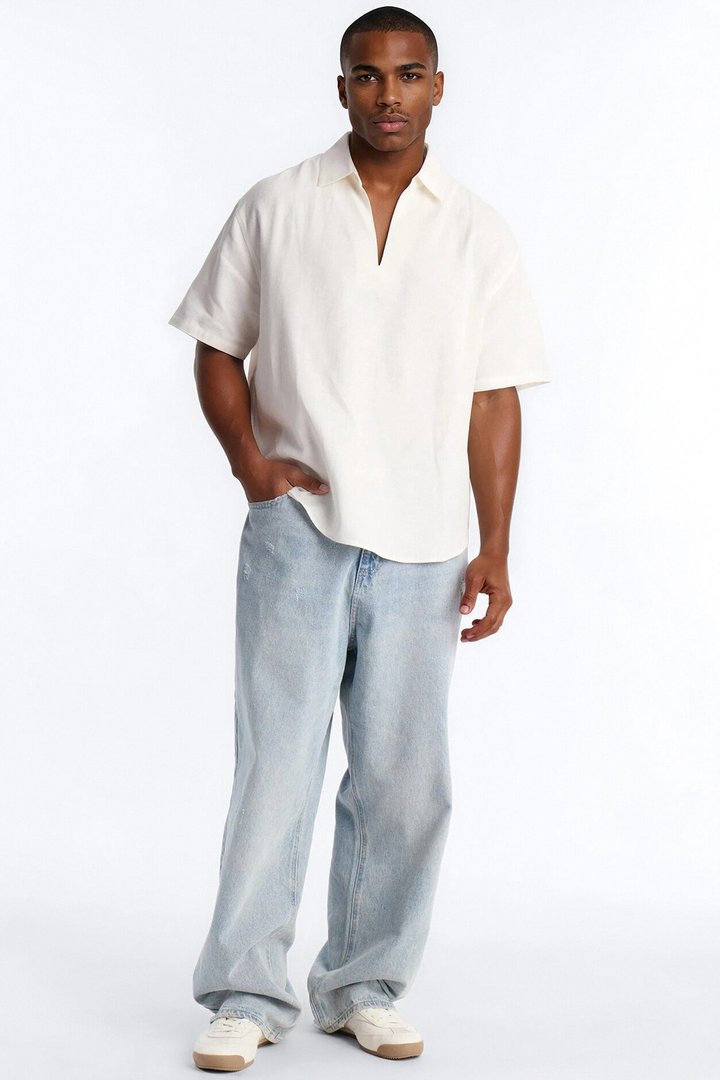 Bahamas Easy Flow Short Sleeve Shirt - White