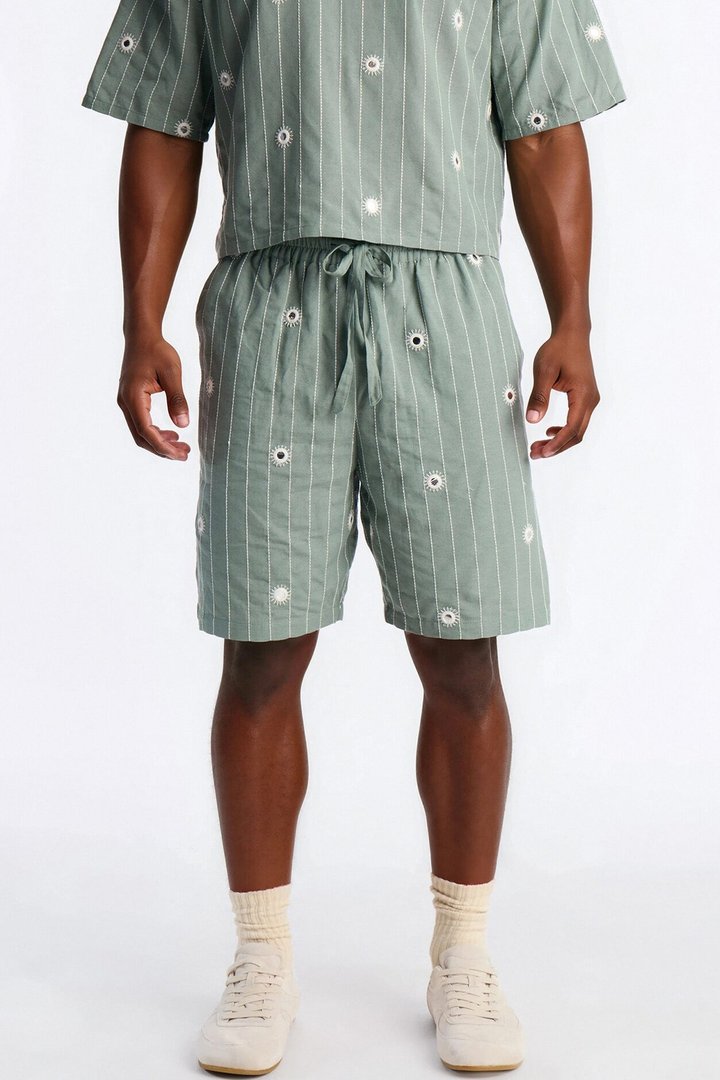 Relaxed Mirror Mirage Short - Olive