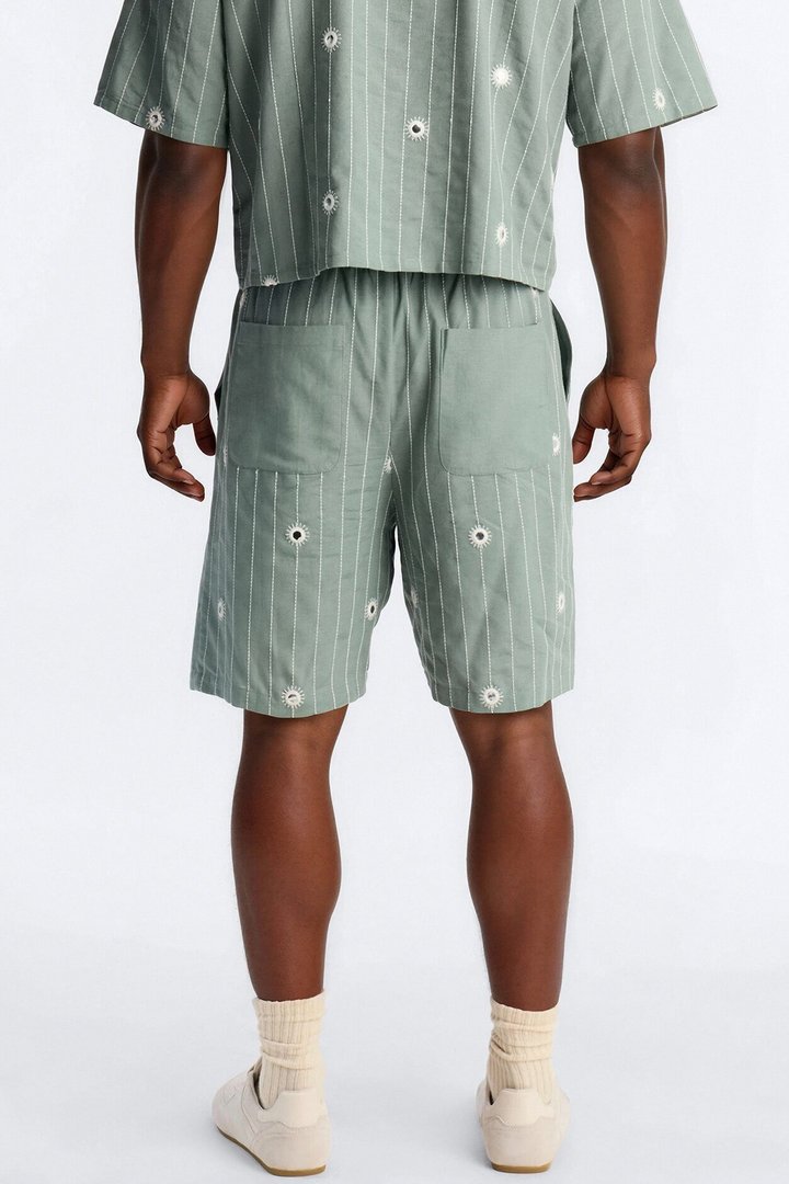 Relaxed Mirror Mirage Short - Olive