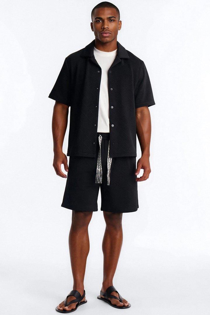 Duke Relaxed Short - Black