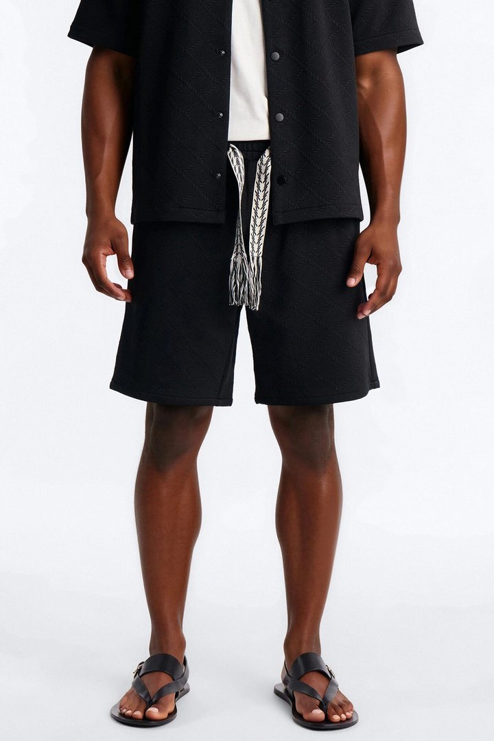 Duke Relaxed Short - Black