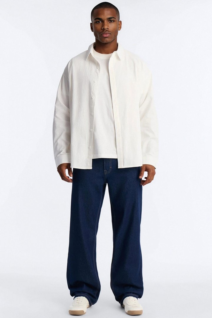 Essential Straight Rigid Jean - Indigo