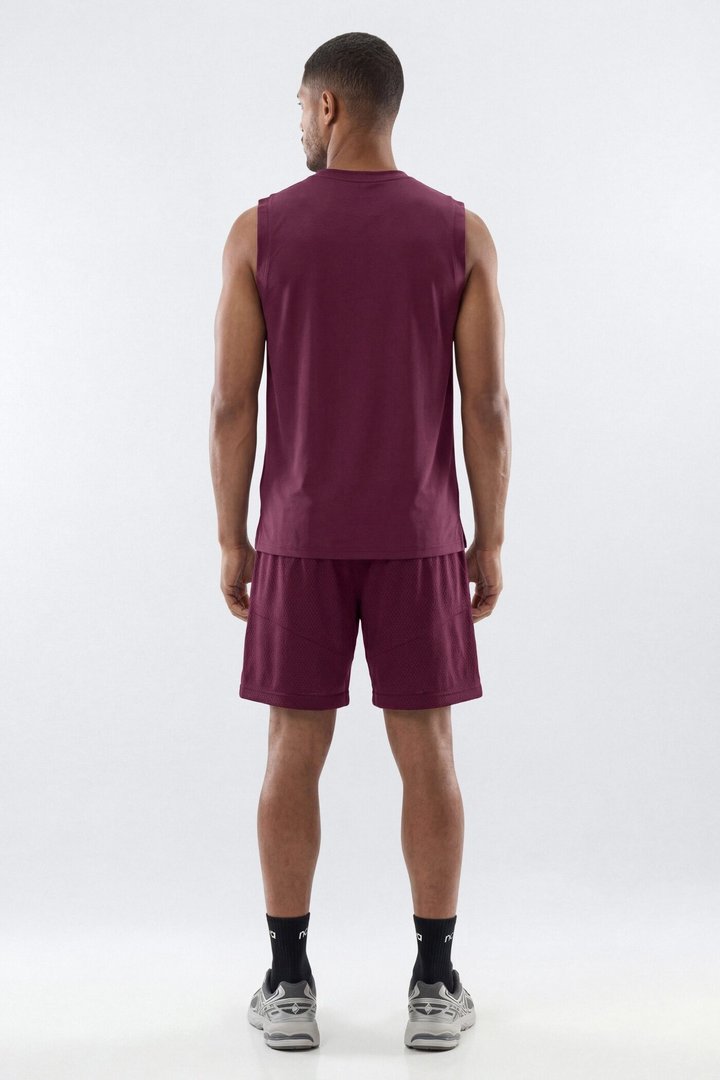 HexTech™ Active Muscle T-Shirt - Merlot