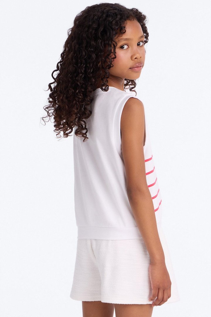 Mini Happiest Days Skort Set - White/combo