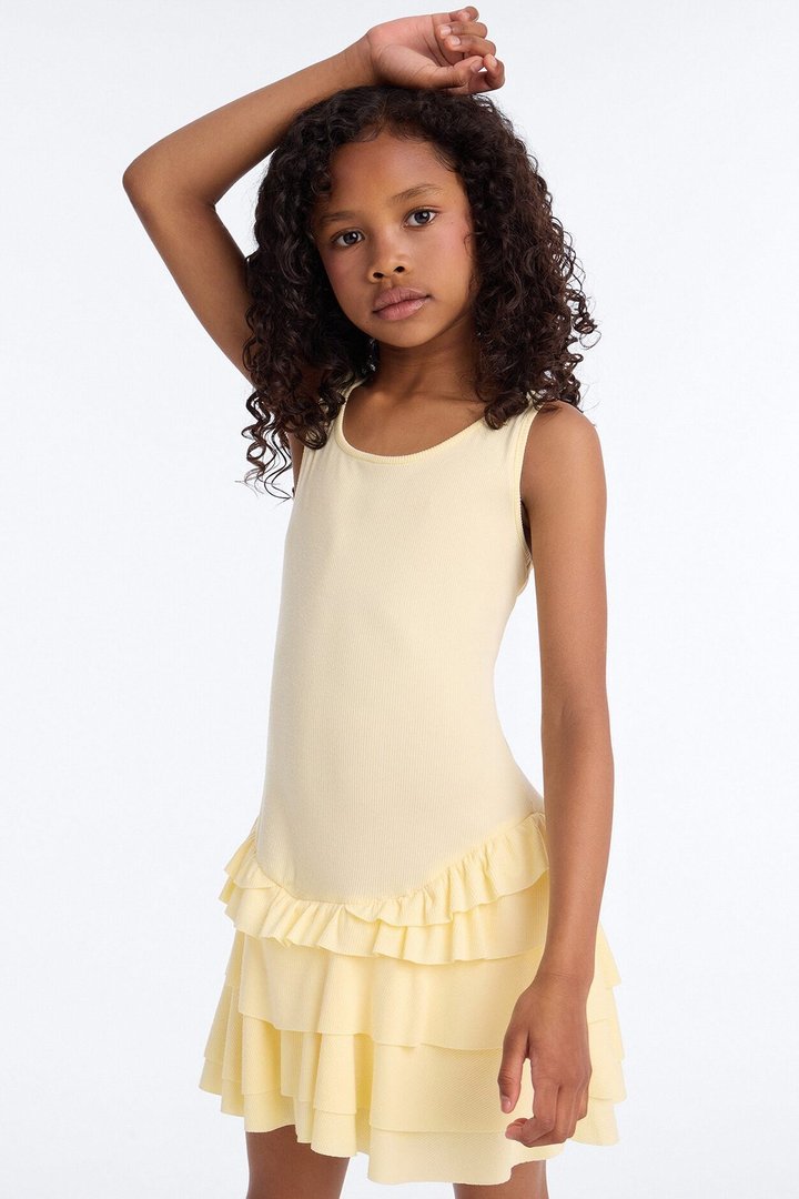 Mini Dare To Stand Out Dress - Yellow