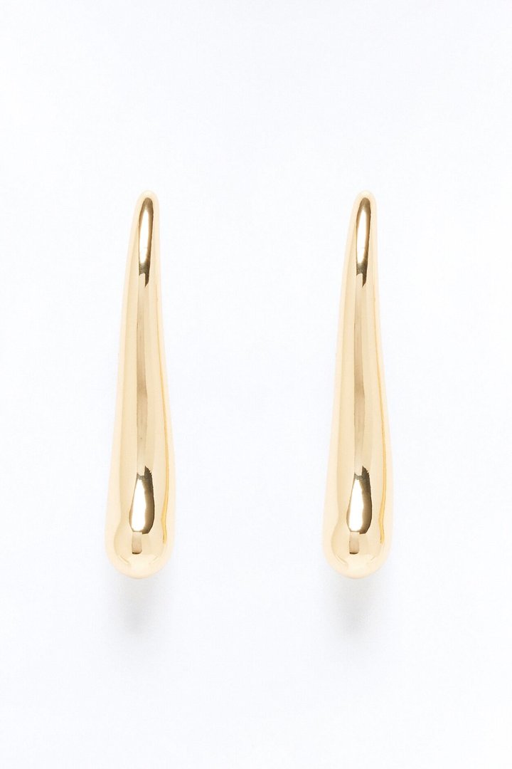 Just Go With It Earrings - Gold