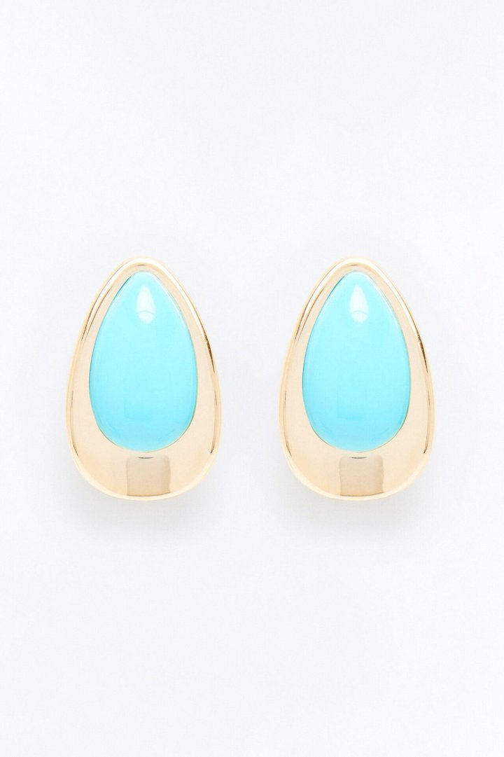Boho Coast Getaway Earrings - Turquoise