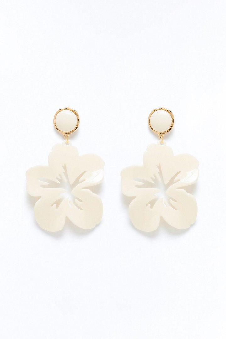 Honolulu Hottie Earrings - Ivory
