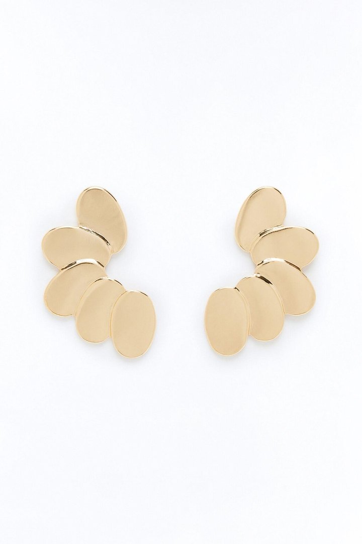 Dream Big Drop Earrings - Gold