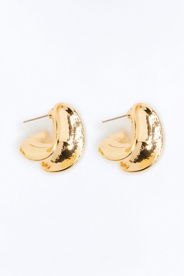 Know Better Hoop Earrings - Gold
