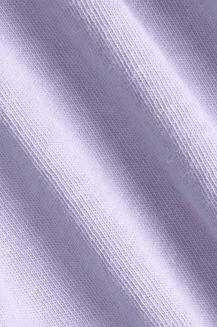 Cotton Jersey Muscle Tank Top - Dusty Lavender
