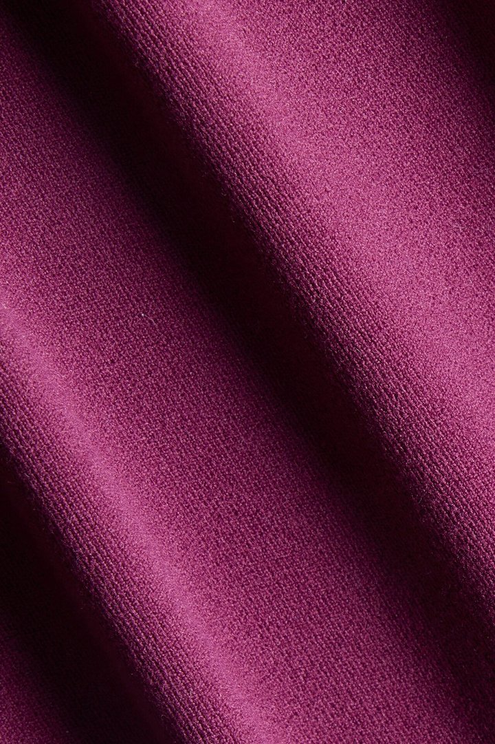 ProStretch™ 27″ Zip Up Mock Neck Skinny Jumpsuit - Merlot