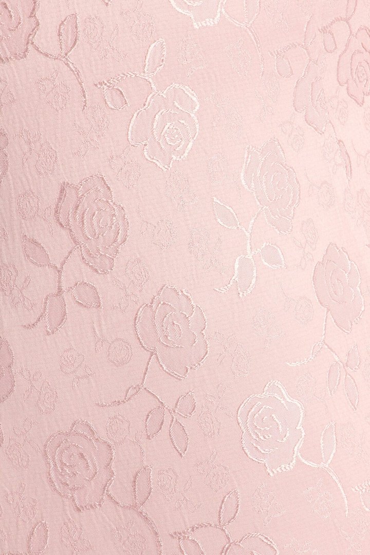 Mariana Embroidered Mini Dress - Pink