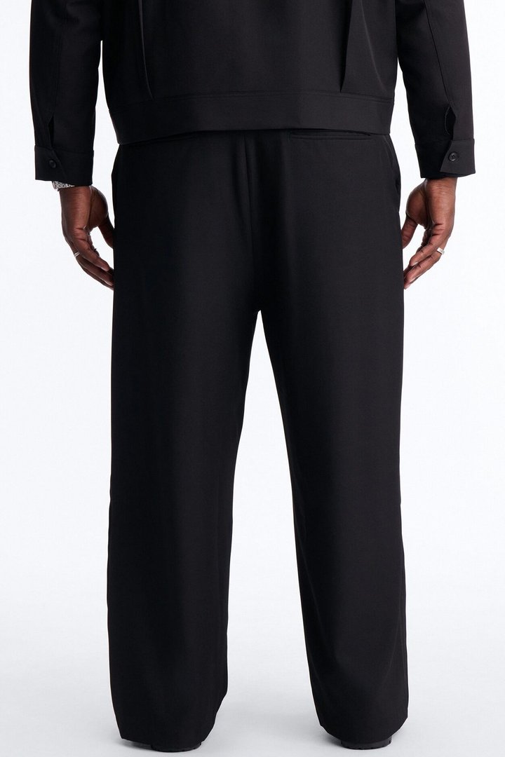 Baggy Vertical Sync Trouser - Black