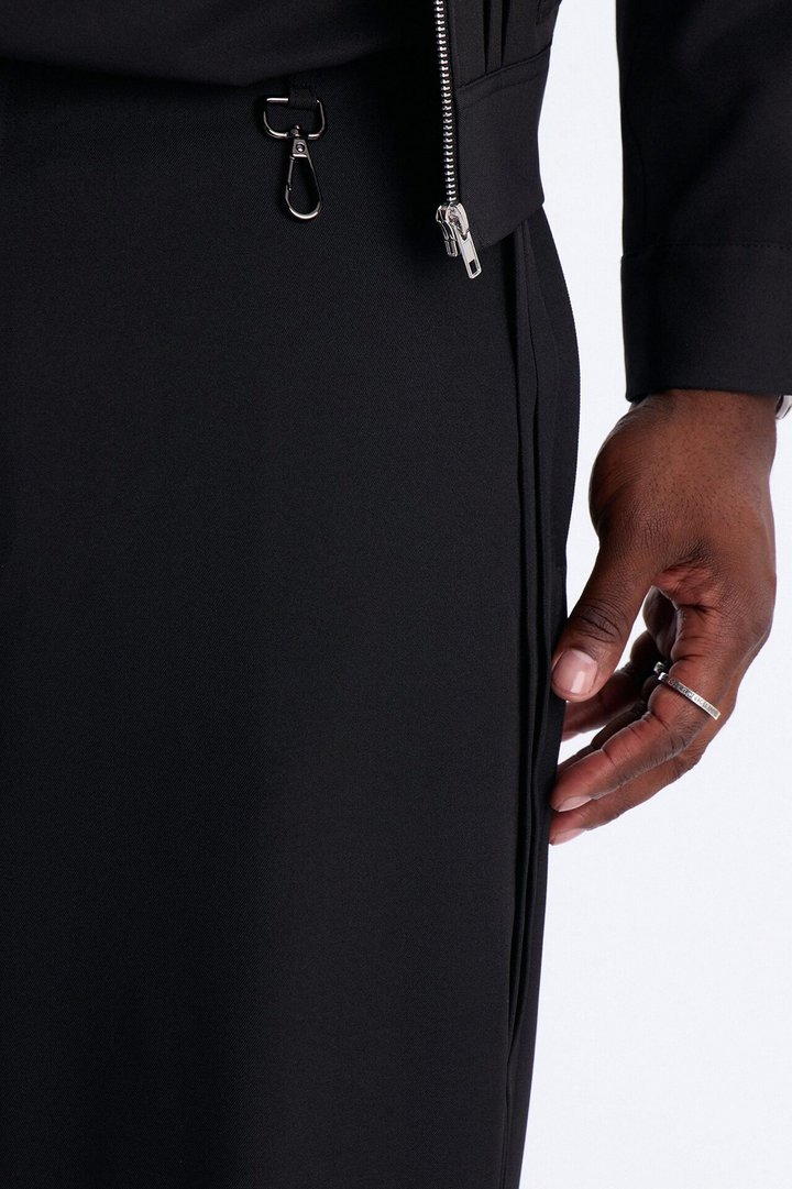 Baggy Vertical Sync Trouser - Black