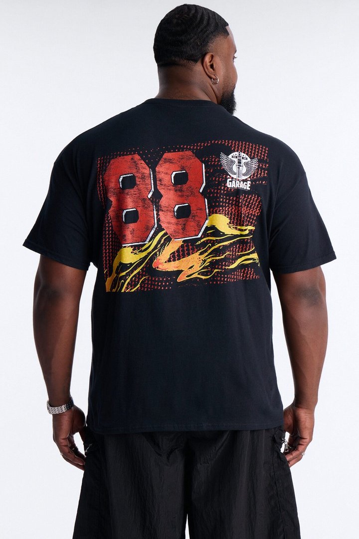 Pure Speed Racing Short Sleeve Tee - Black