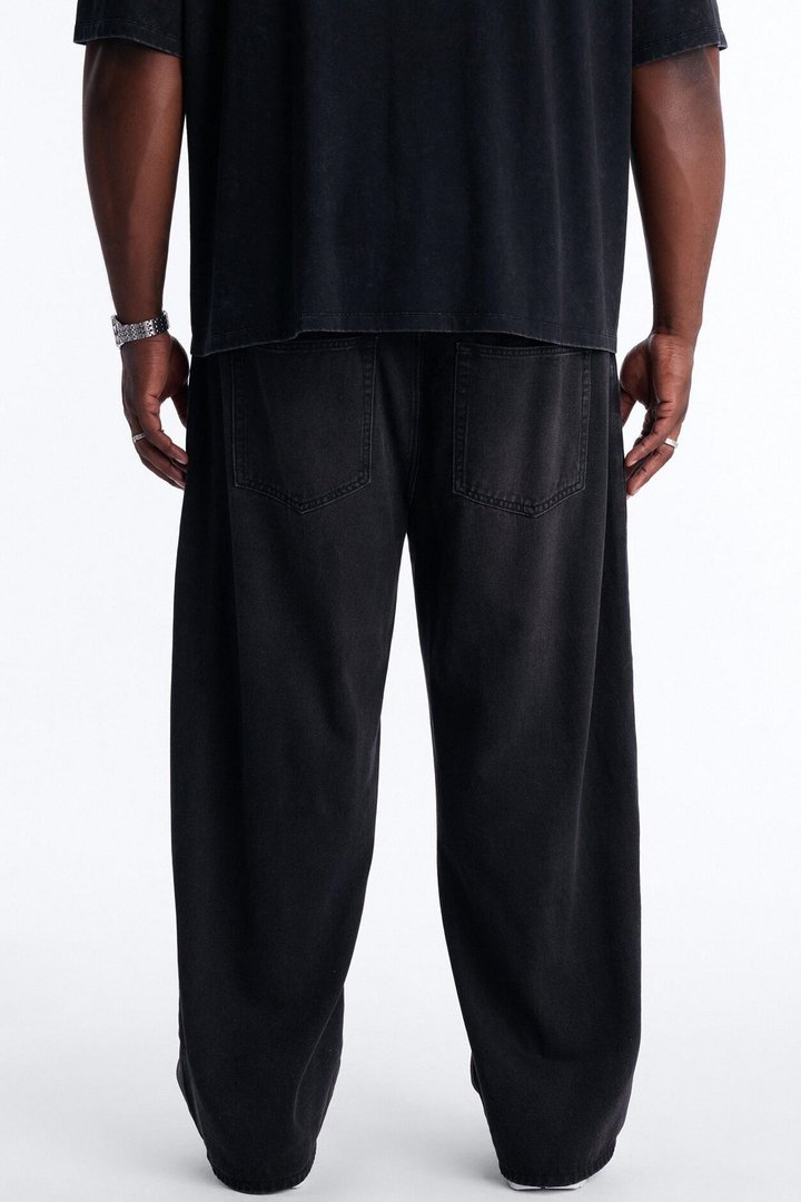 Essential Baggy Rigid Jean - Black Wash