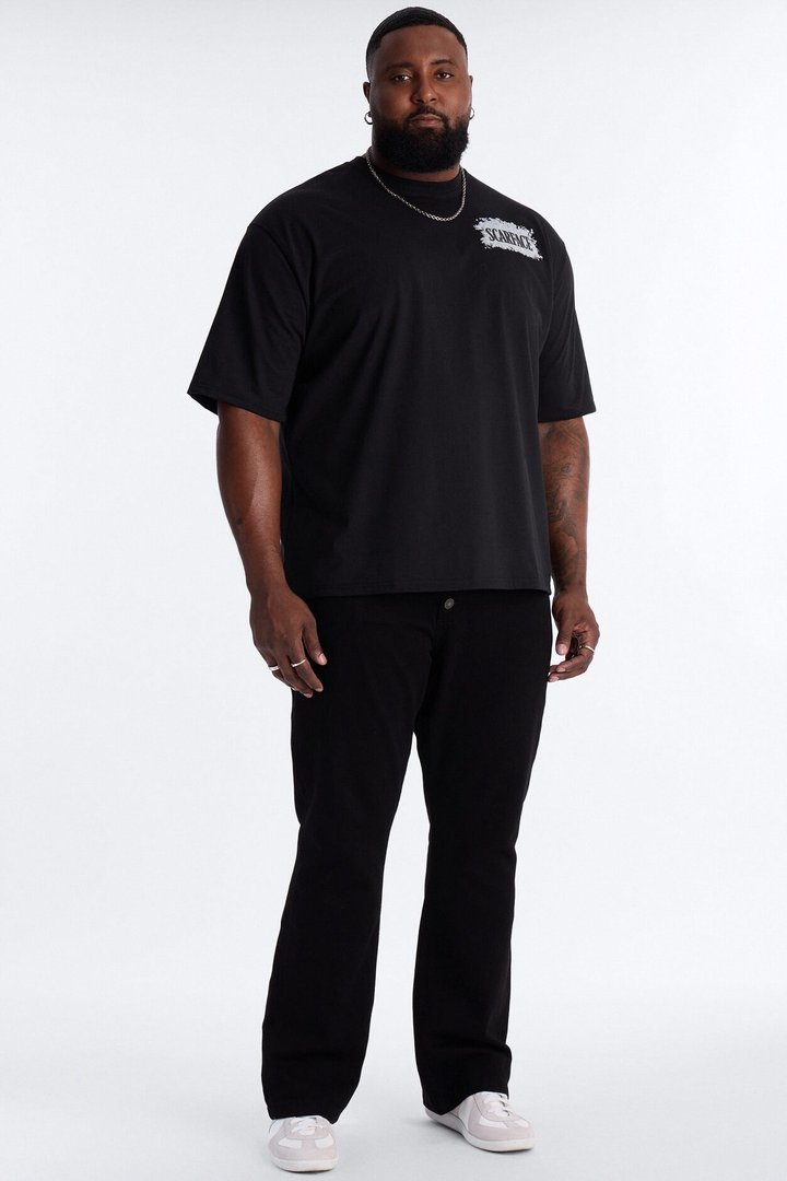 Scarface Money Power Respect Motto Short Sleeve Tee - Black