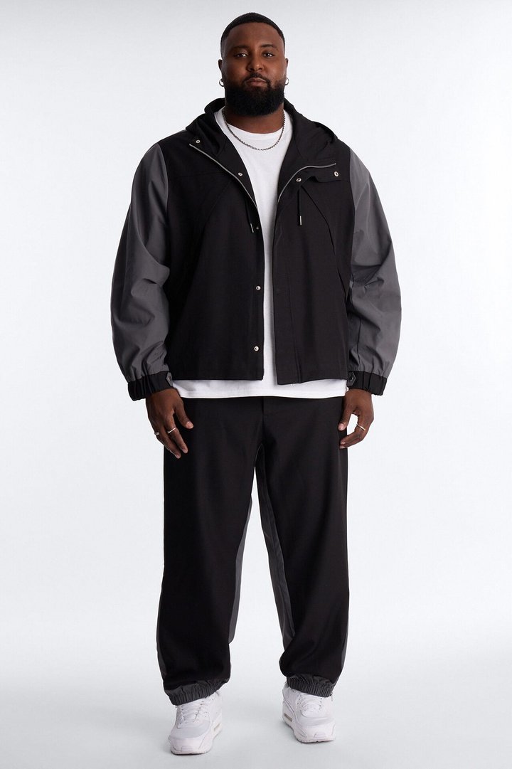 Straight Montalvo Mixed Worlds Trouser - Black
