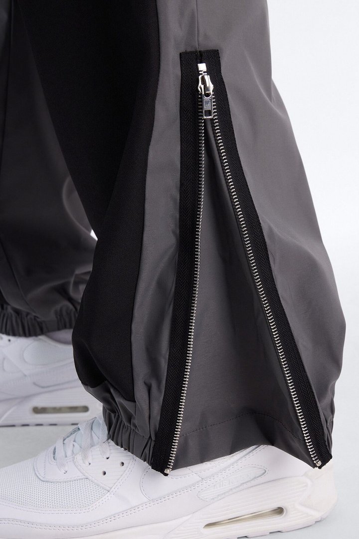 Straight Montalvo Mixed Worlds Trouser - Black