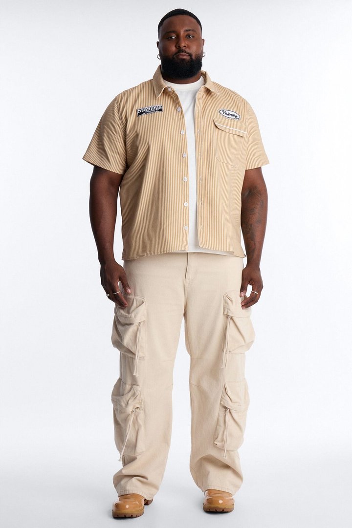 Visionary Service Mechanic Shirt - Tan
