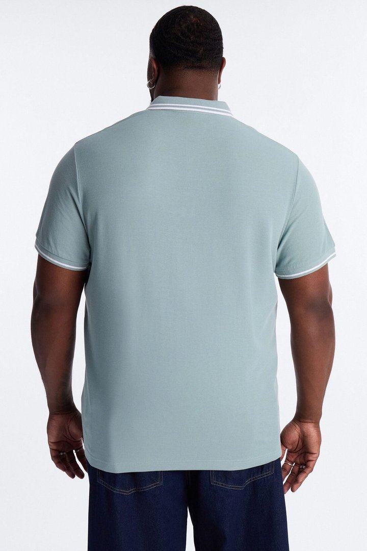 Wilson Short Sleeve Polo - Slate Blue