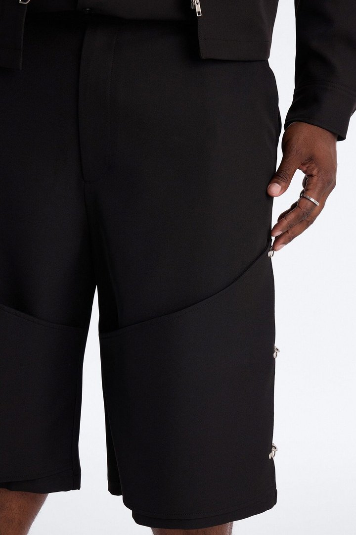 Baggy Vie Clasp Short - Black