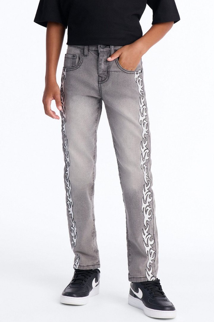 Mini Getting Hotter Jeans - Grey Mineral Wash