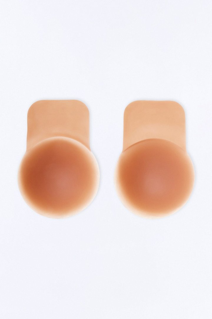 Lift And Resist Water-Resistant Silicone Nipple Covers - Brown