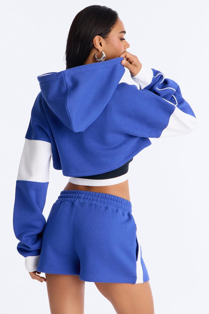Race Weekend Fleece Short Set - Blue