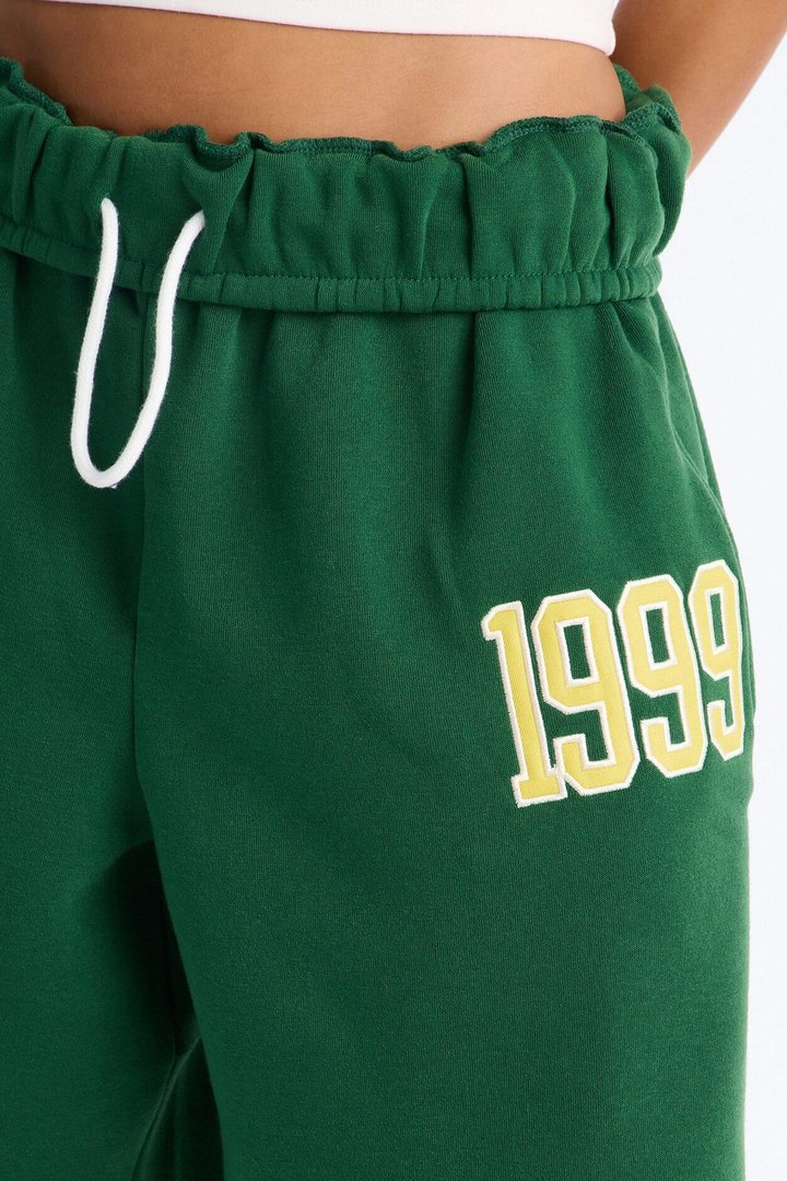 Tessa Fleece Sweatshort - Hunter