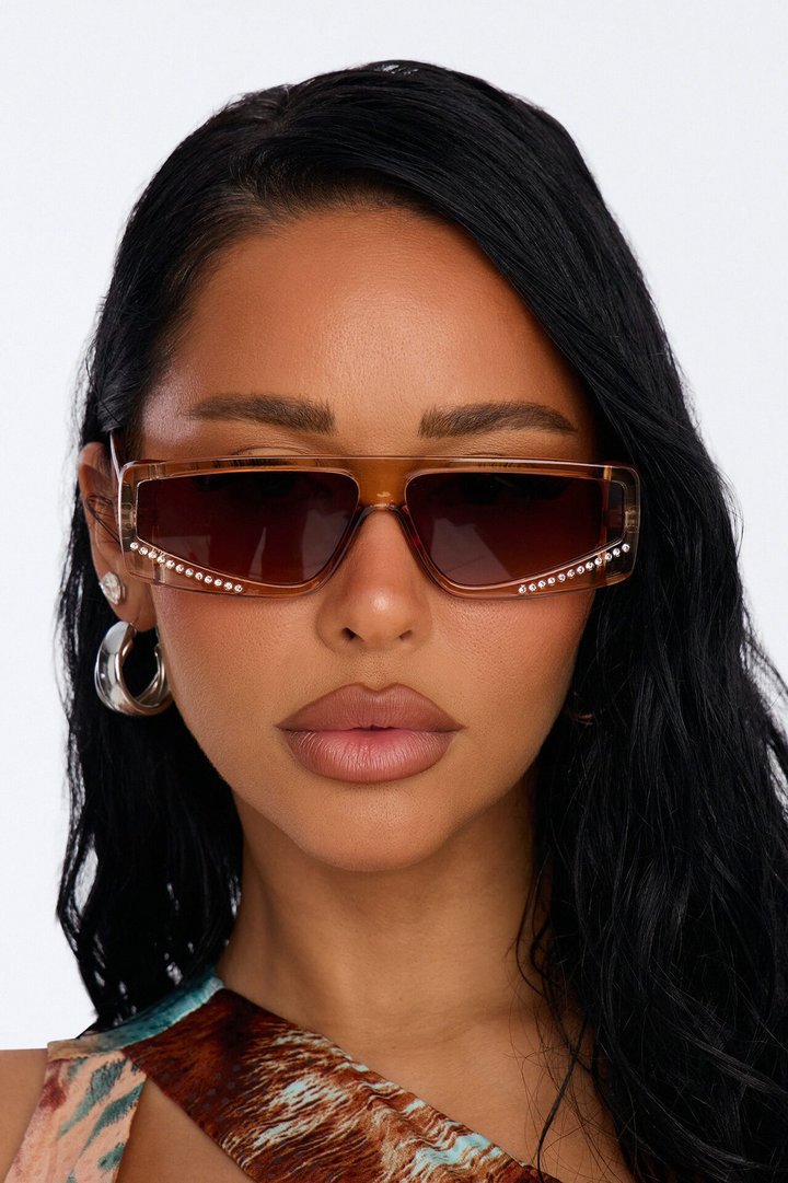 Diva Dance Sunglasses - Brown